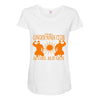 ninja Maternity Scoop Neck T-shirt