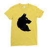 THE KING WOLF Ladies Fitted T-Shirt
