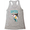 Daddy Shark -Shark Do Do Do Racerback Tank