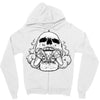 skull gamer 2 Zipper Hoodie