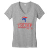 trump for president 2016 make america great again Women's V-Neck T-Shirt