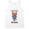 sarcasm Tank Top