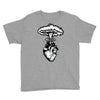 heart and nuclear explosion Youth Tee