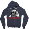 space cat's Zipper Hoodie