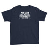 my gun is bigger Youth Tee