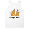 corgi cute puppy low battery charge me Tank Top
