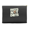 riots not diets Accessory Pouches