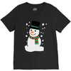 christmas snowman V-Neck Tee