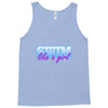 swim like a girl neon Tank Top