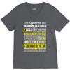 Legends Are Born In October V-Neck Tee