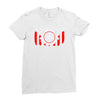 we are everywhere rifles flag Ladies Fitted T-Shirt