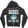 Daddy Shark Doo Doo Doo Zipper Hoodie