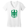 german army eagle bundeswehr Women's V-Neck T-Shirt