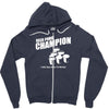 beer pong champion Zipper Hoodie