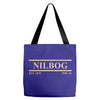 nilbog Tote Bags