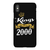 kings are born in 2000 iPhoneX