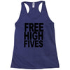 free high fives t shirt x large funny humor geek awesome highfive cool Racerback Tank