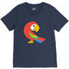 brids red V-Neck Tee