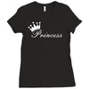 princess sticker vinyl decal die cut   girl crown car window baby wall Ladies Fitted T-Shirt