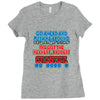 push me around grandpa Ladies Fitted T-Shirt