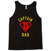 captain dad hero Tank Top