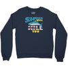 sharks will kill you Crewneck Sweatshirt