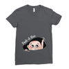 Peek a Boo Ladies Fitted T-Shirt