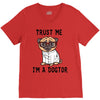 trust me i'm a dogtor V-Neck Tee