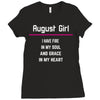 August Girl Ladies Fitted T-Shirt