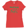 shell yeah turtle Ladies Fitted T-Shirt