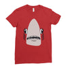 katy perry shark Ladies Fitted T-Shirt