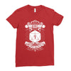 Natural 1   Orc White Edition Ladies Fitted T-Shirt