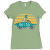 ride and surf Ladies Fitted T-Shirt