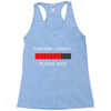 sarcasm loading Racerback Tank
