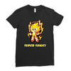 super sonic Ladies Fitted T-Shirt