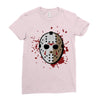jason voorhees mask Ladies Fitted T-Shirt