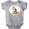 calvin hobbes Baby Bodysuit