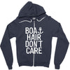 boat hair don't care Zipper Hoodie