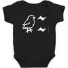 chicken say ciit cit Baby Bodysuit