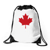 canada international baseball Drawstring Bags