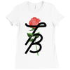 Tessa Brooks Rose Ladies Fitted T-Shirt