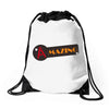 amazing logo arts Drawstring Bags