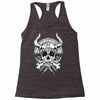skull viking Racerback Tank