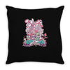 mushroom party Throw Pillow