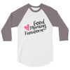 good morning handsome 3/4 Sleeve Shirt