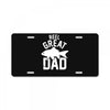 reel great dad License Plate