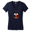 animal face Women's V-Neck T-Shirt