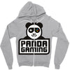 panda gaming Zipper Hoodie