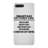Smartass October Girl iPhone 7 Plus Case