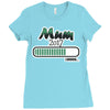 mum loading Ladies Fitted T-Shirt